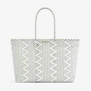 Aime Leon Dore Paralia Woven Tote bag green/white new